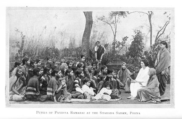 Pandita Ramabai with Residents