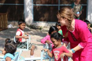Children playing together at Mukti Mission